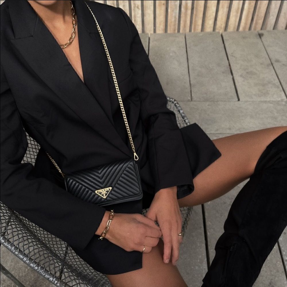 Black blazer jacket